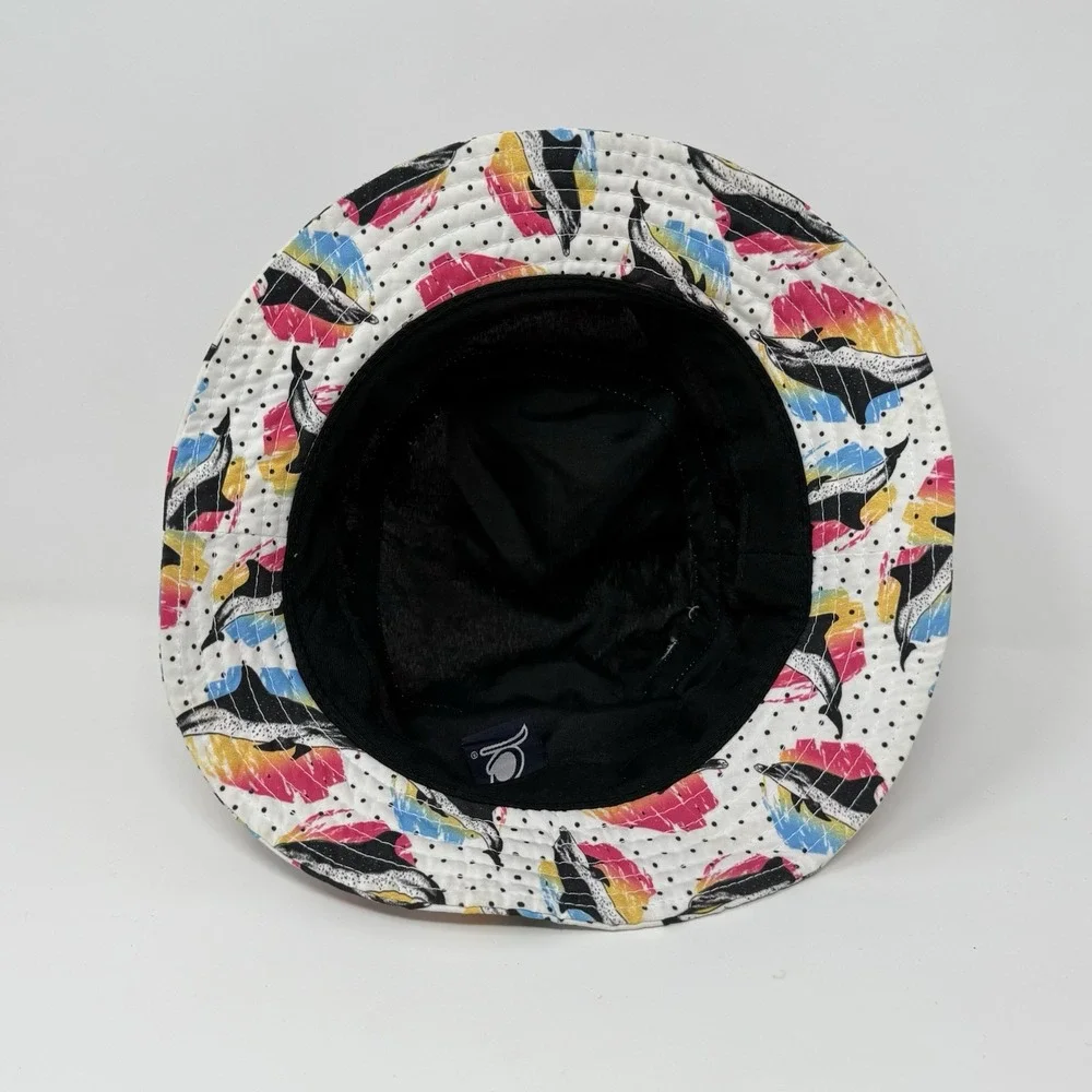 Original Chuck Bucket Hat Multicolored‎ Dolphin Size OSFA Fishing Outdoors